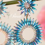 Aro strass celeste - tornasol