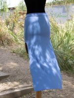 Falda irregular celeste - Imagen 2