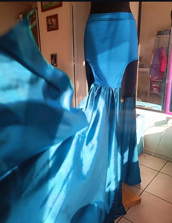 Falda sirena - turquesa oscuro - Imagen 2