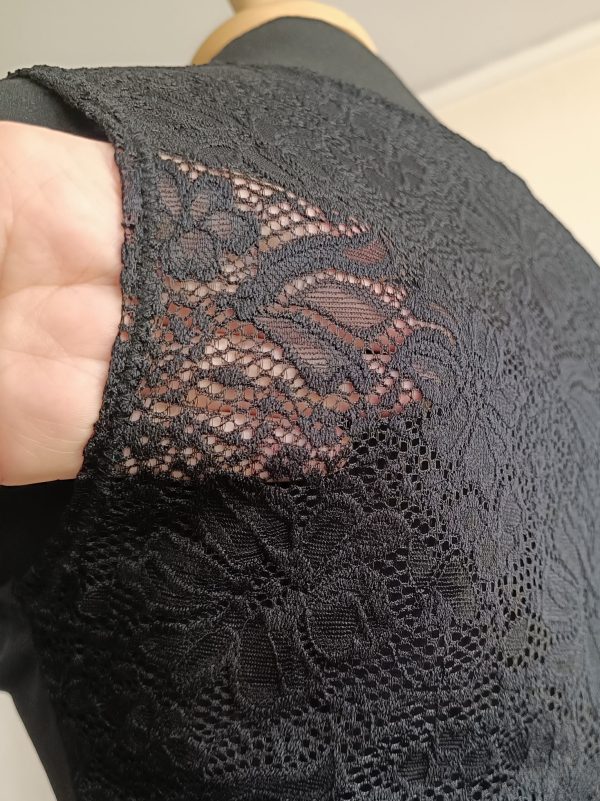 Top negro encaje - Imagen 3