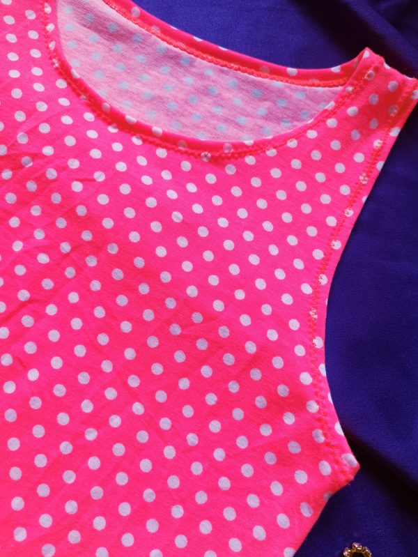 Vestido rosa flúor - Imagen 3