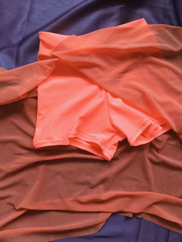 Falda short coral - Imagen 2