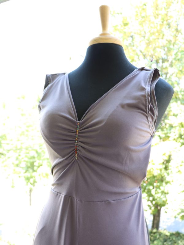 Enterito recogido central & strass - Imagen 3