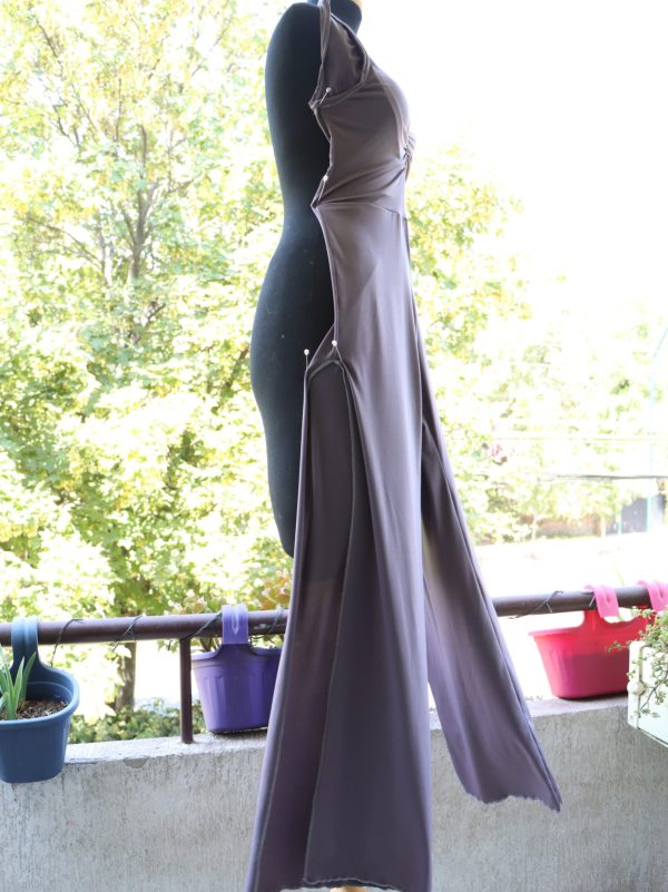 Enterito recogido central & strass - Imagen 2